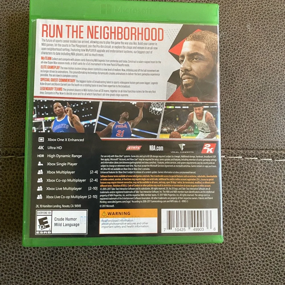 NBA 2K18 Early Tip-Off Weekend (Microsoft Xbox One, 2017)